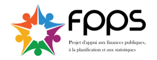 Logo : FPPS : Projet d'appui aux finances publiques, à la planification et aux statistiques.